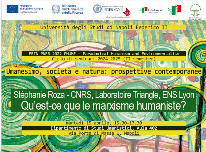 Immagine copertina dell'articolo II° incontro del seminario “Umanesimo, società e natura: prospettive contemporanee”.