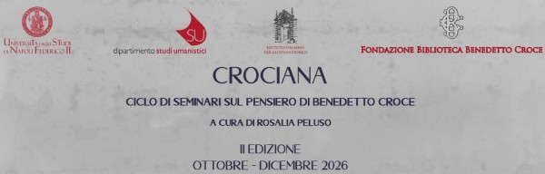 Immagine copertina dell'articolo CROCIANA. Ciclo di Seminari sul pensiero di Benedetto Croce – II EDIZIONE